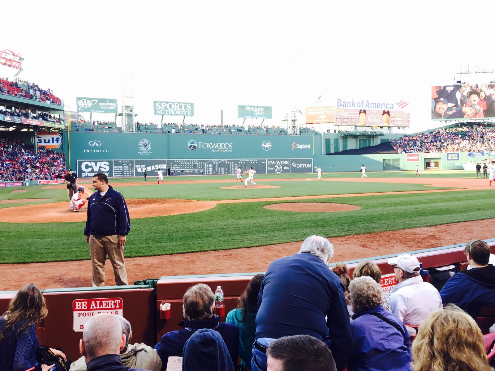 field box 38, row c seat view  for baseball - fenway park