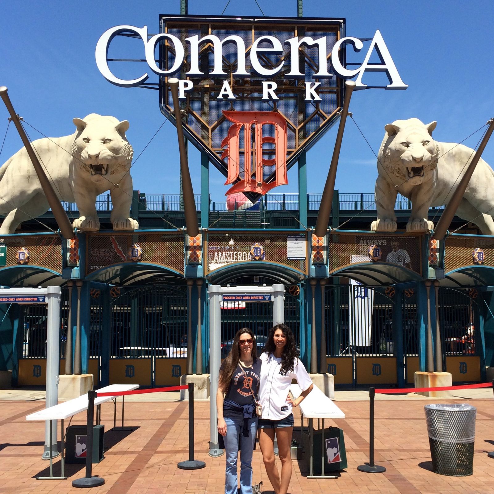 comerica park entrance