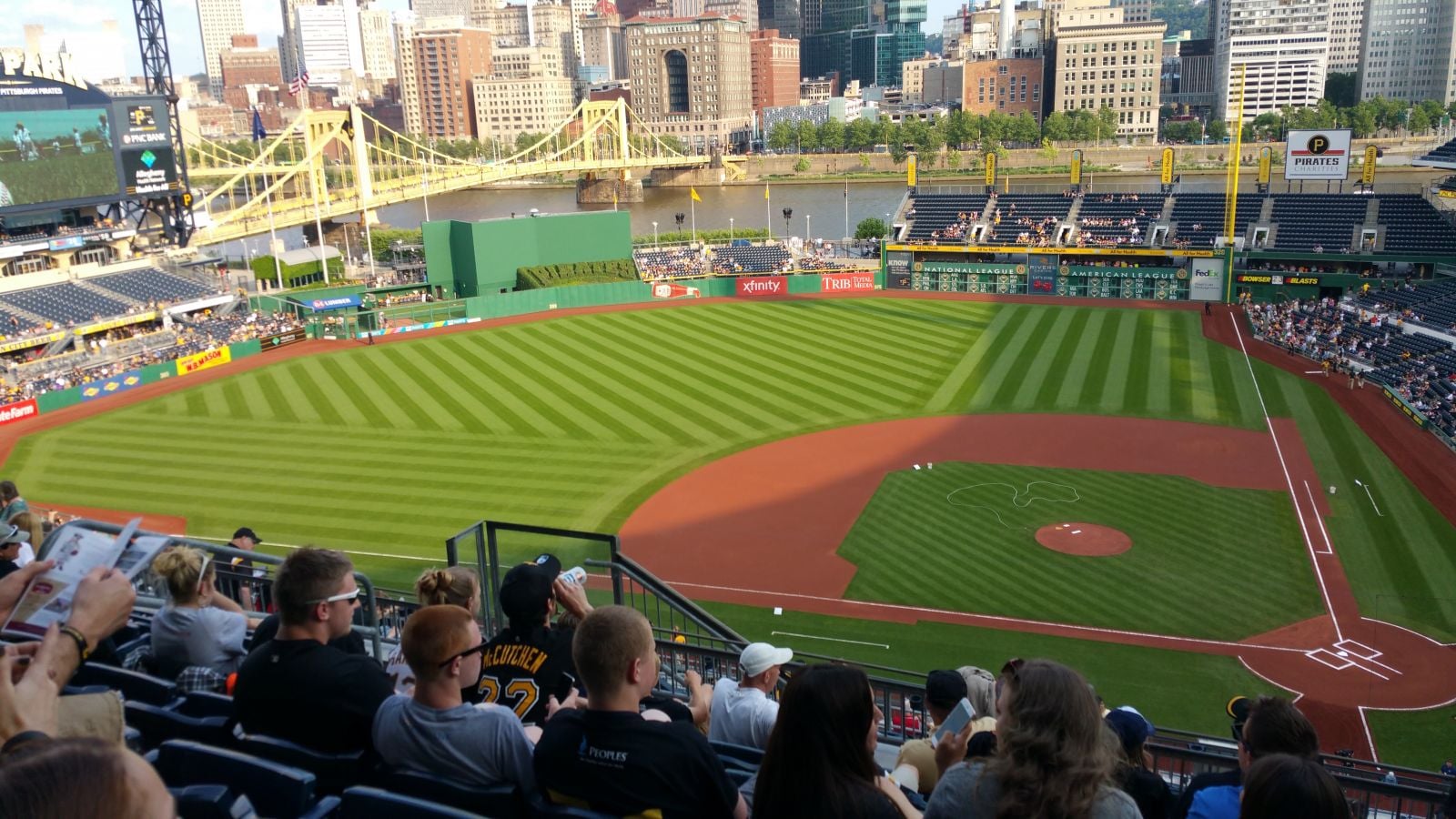Grandstand Infield PNC Park Baseball Seating