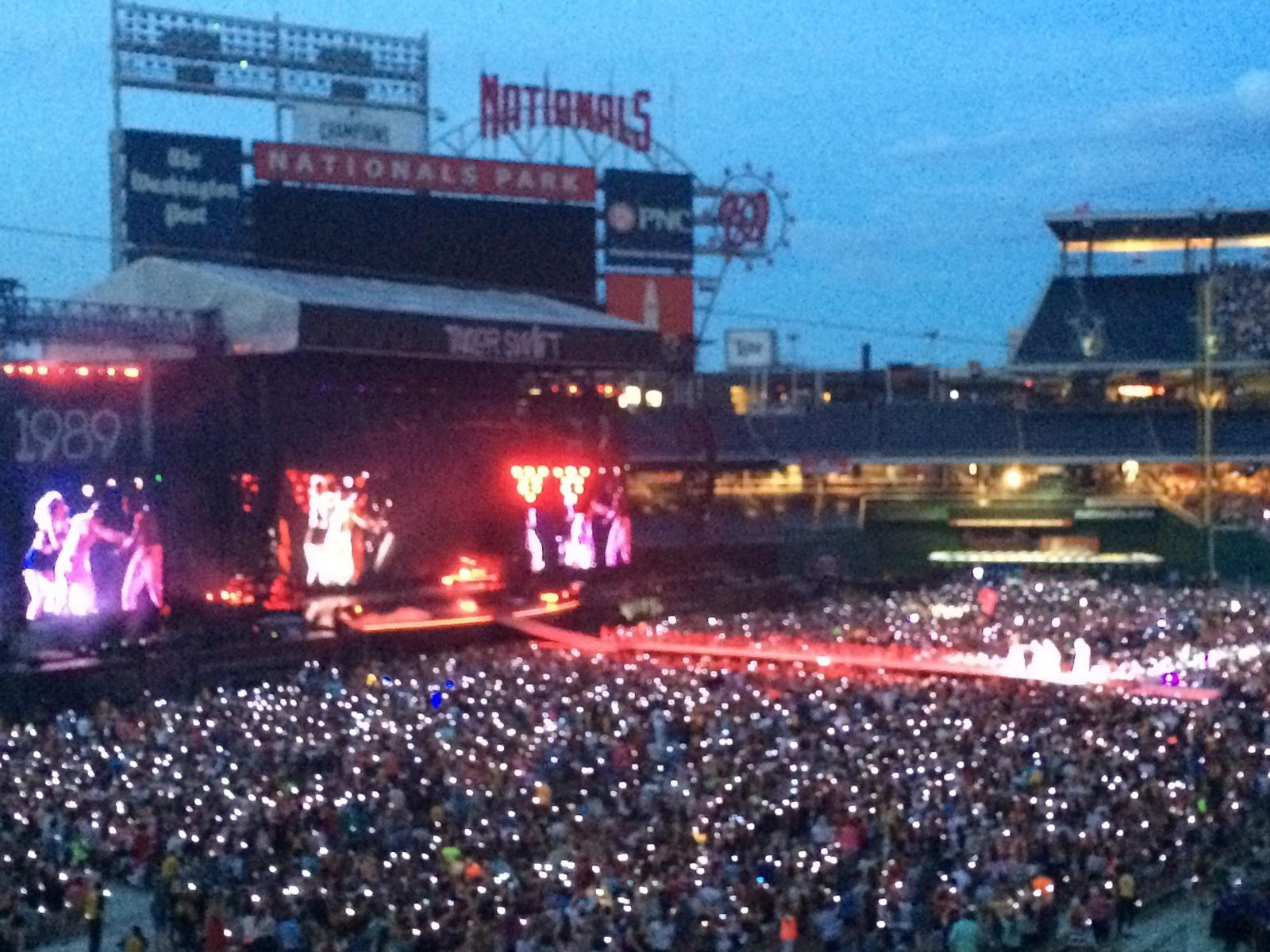 Nationals Park Concert Seating Chart