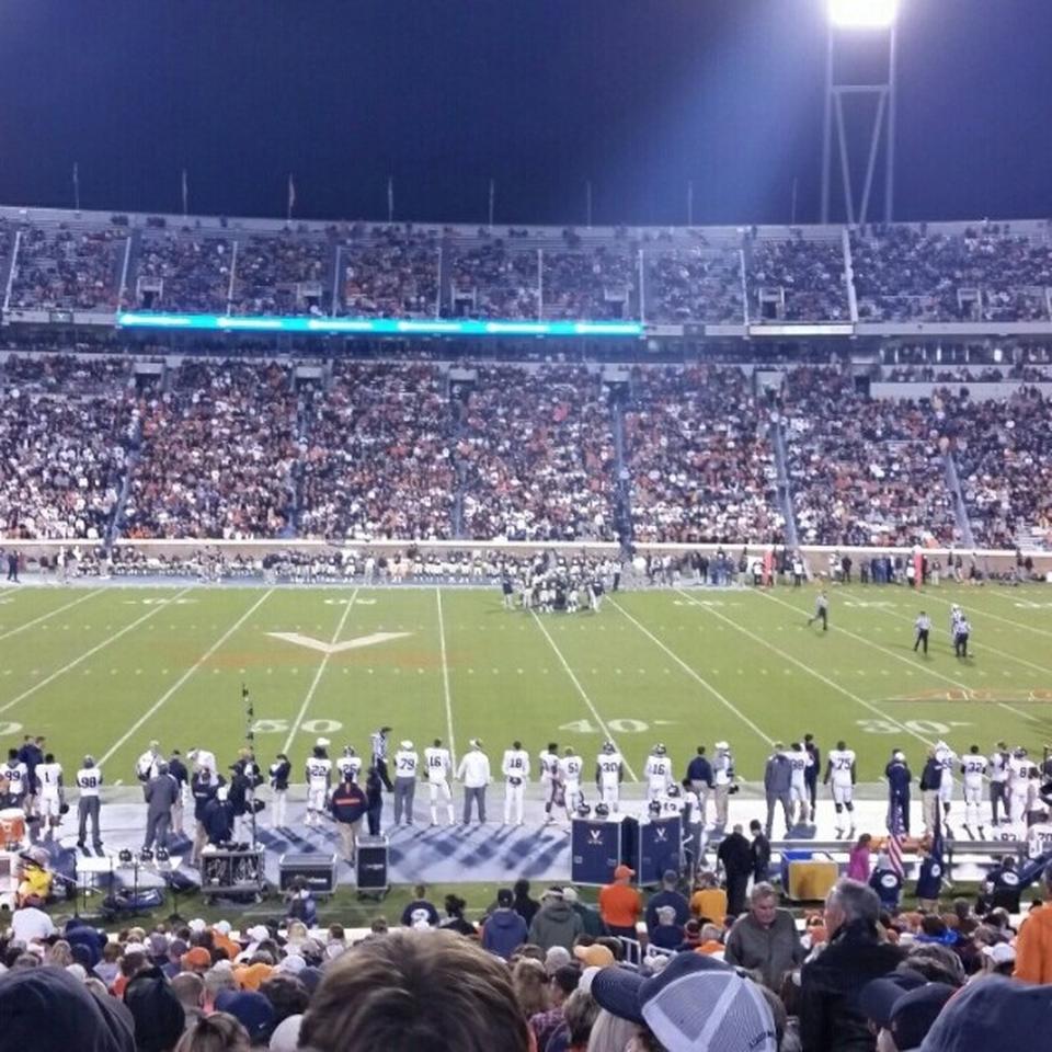 section 107 seat view  - scott stadium