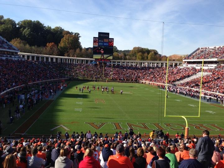 section 117 seat view  - scott stadium