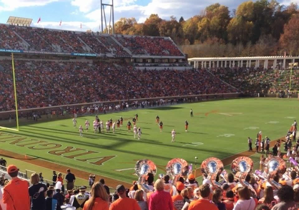 section 113 seat view  - scott stadium