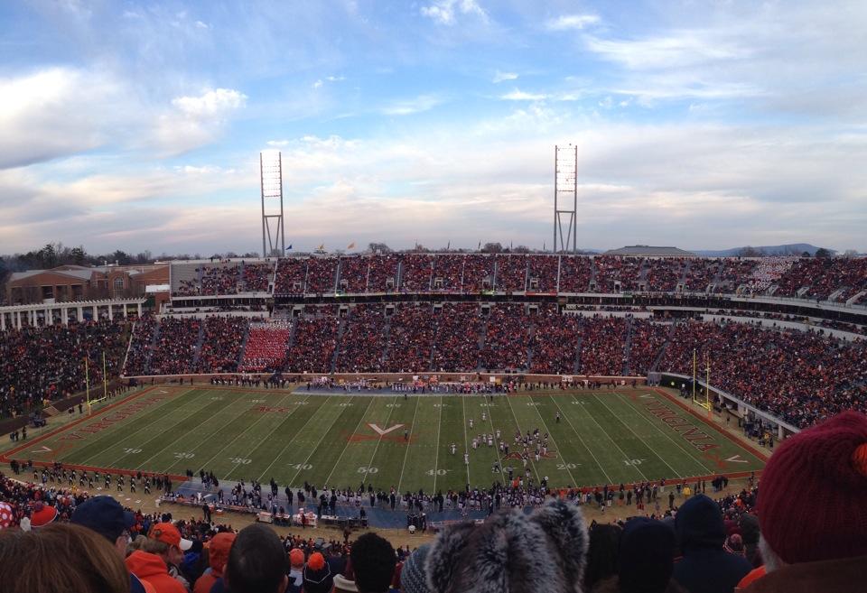 section 532 seat view  - scott stadium