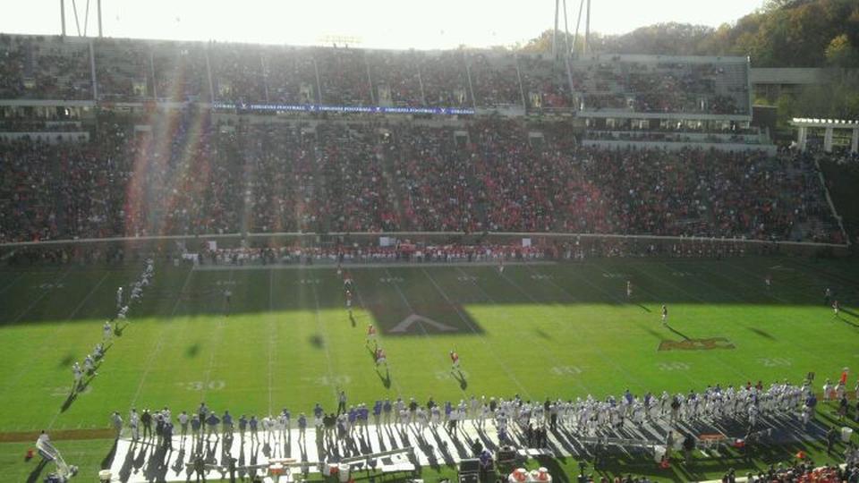 section 508 seat view  - scott stadium