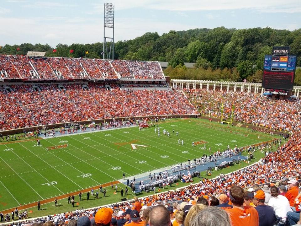 section 512 seat view  - scott stadium