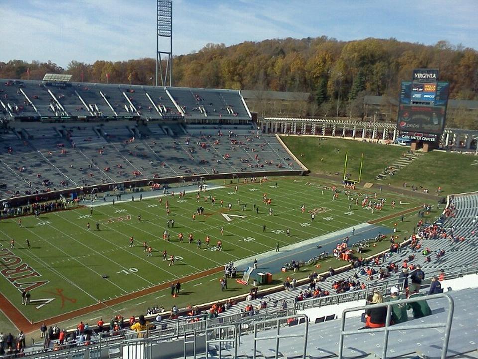 section 514 seat view  - scott stadium