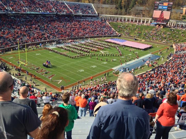 section 515 seat view  - scott stadium