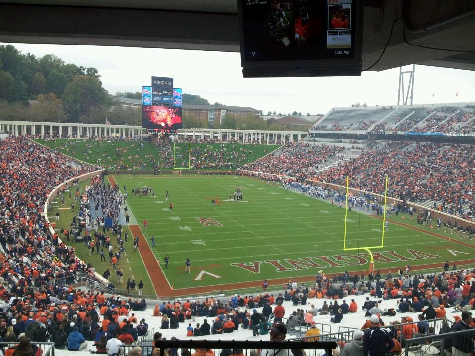 section 319 seat view  - scott stadium