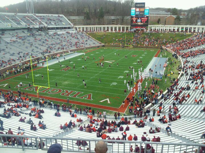 section 518 seat view  - scott stadium