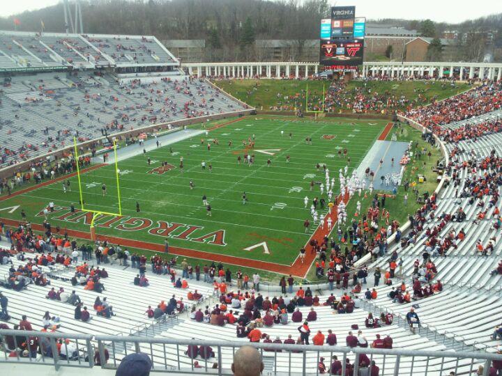 section 518 seat view  - scott stadium