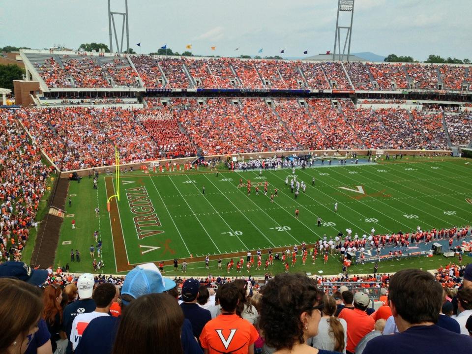 section 538 seat view  - scott stadium