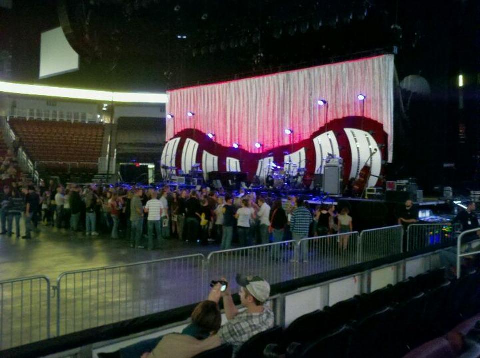 section 102 seat view  for concert - intrust bank arena