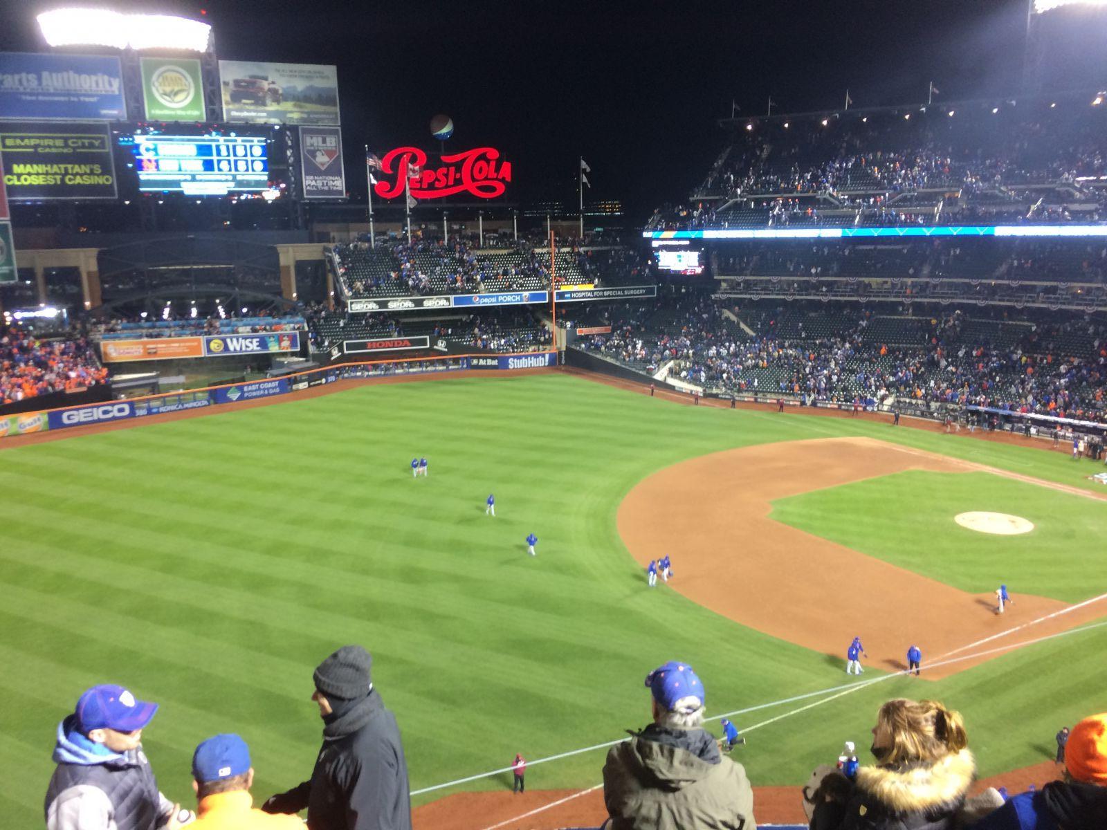 section 426, row 5 seat view  for baseball - citi field