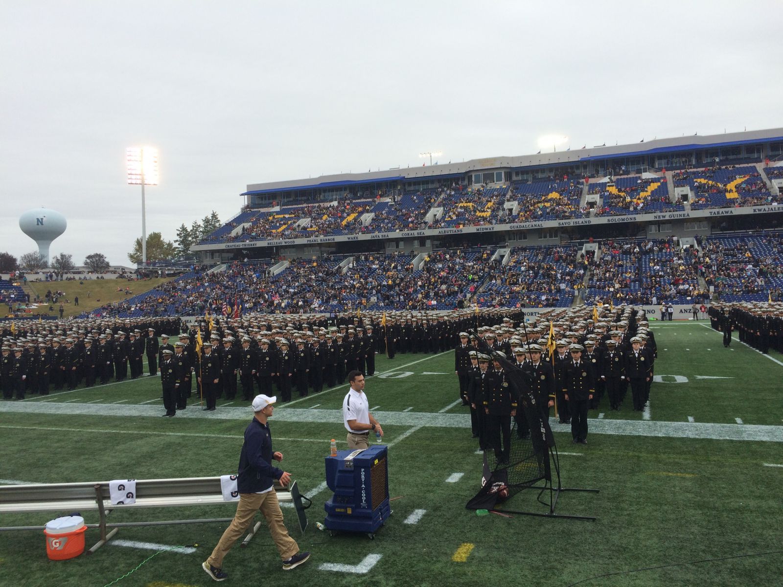 section 2, row c seat view  - navy-marine corps stadium