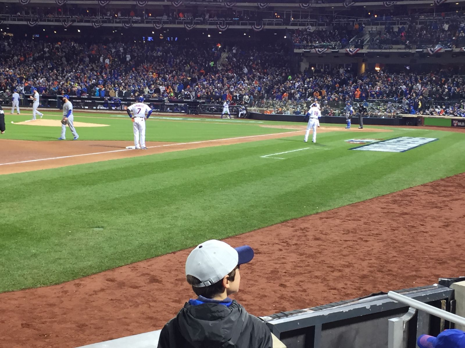 section 125, row d seat view  for baseball - citi field