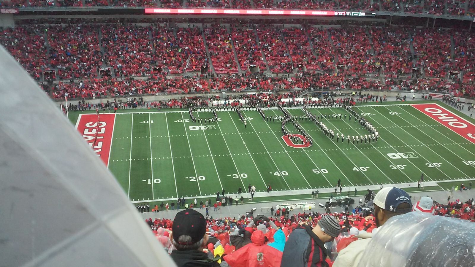 section 26c, row 41 seat view  for football - ohio stadium