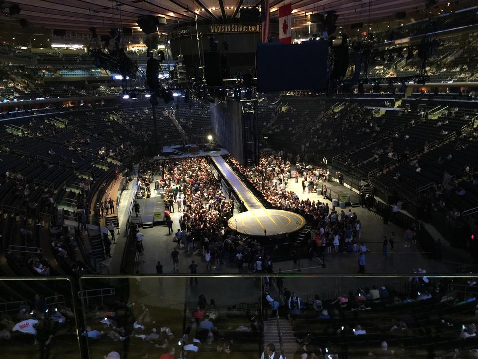Section 203 At Madison Square Garden, Picture Of A Bar Stool Seats Madison Square Garden