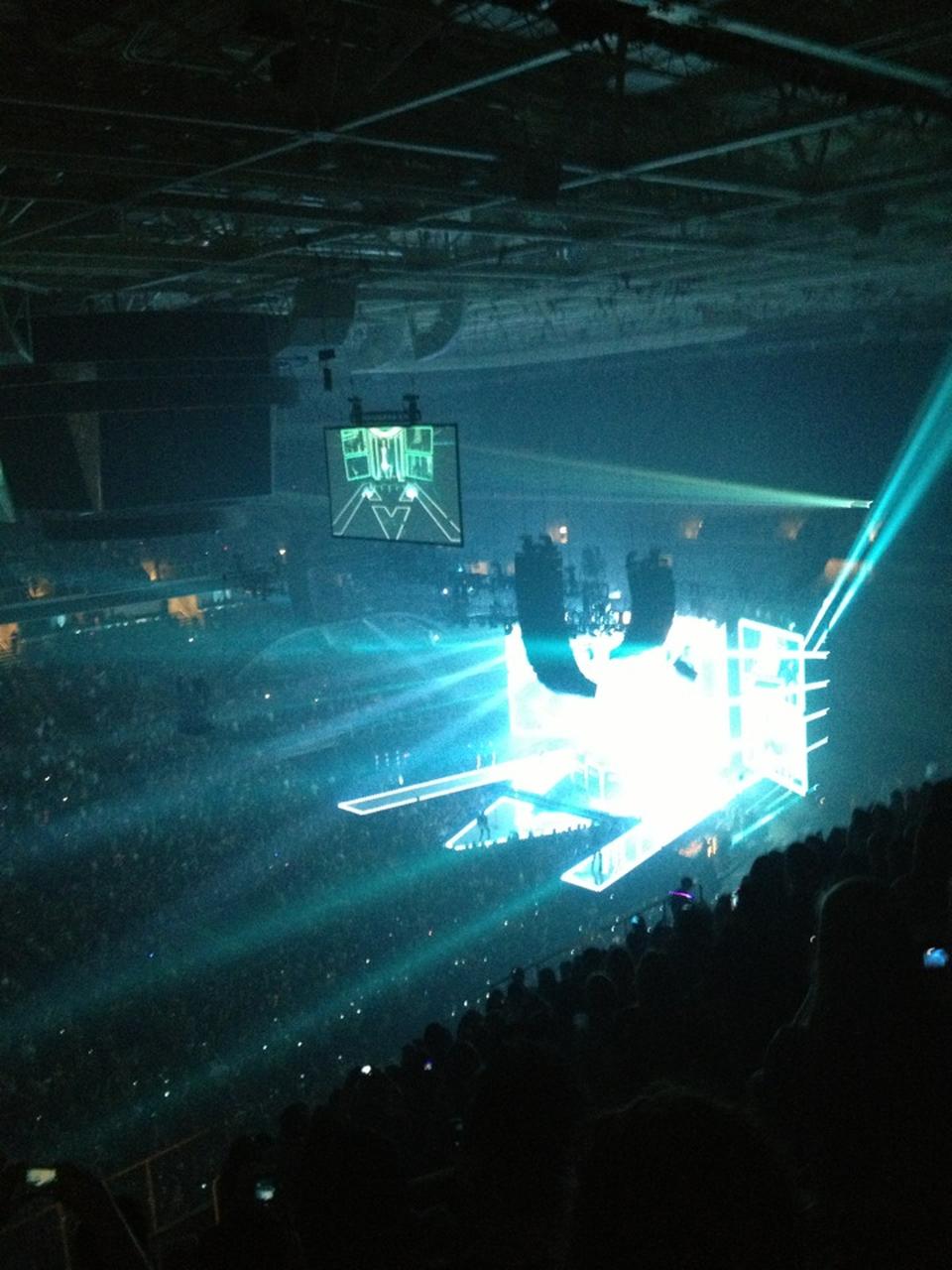 section 202 seat view  for concert - sap center