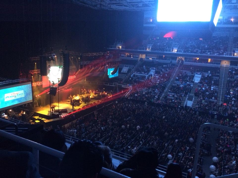 SAP Center Section 215 Concert Seating