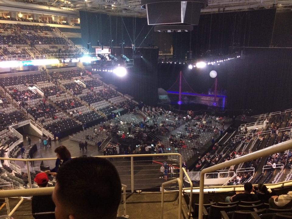 SAP Center Section 206 Concert Seating