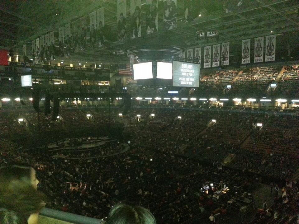 section 306 seat view  for concert - scotiabank arena