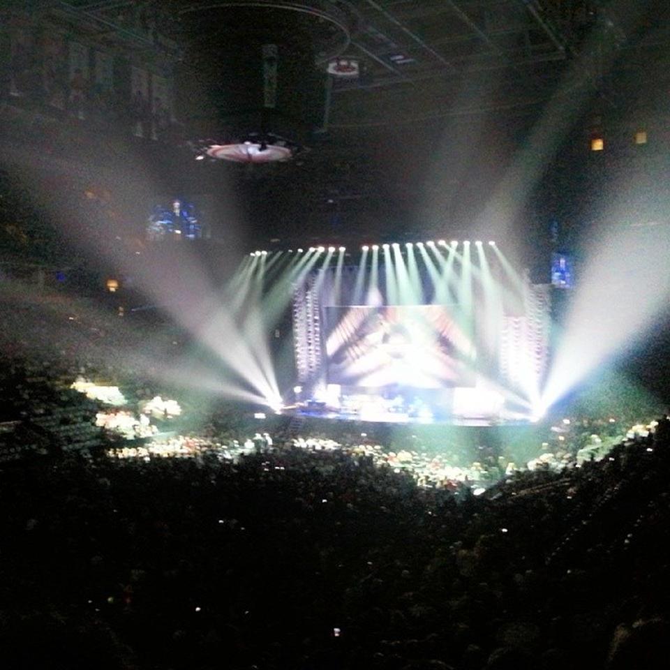 section 122 seat view  for concert - scotiabank arena