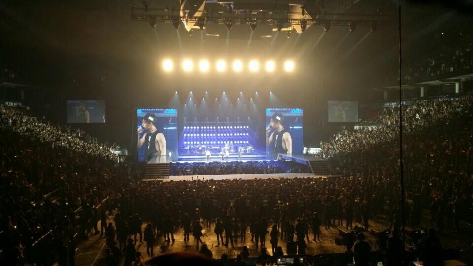 head-on concert view at Scotiabank Arena