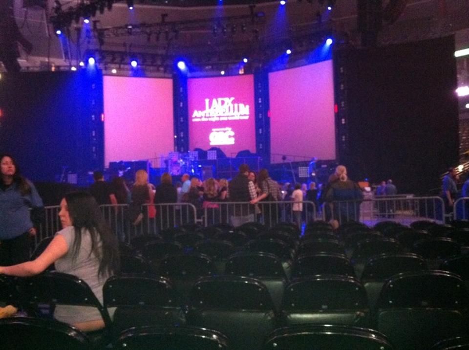 floor fff, row 12 seat view  for concert - ball arena