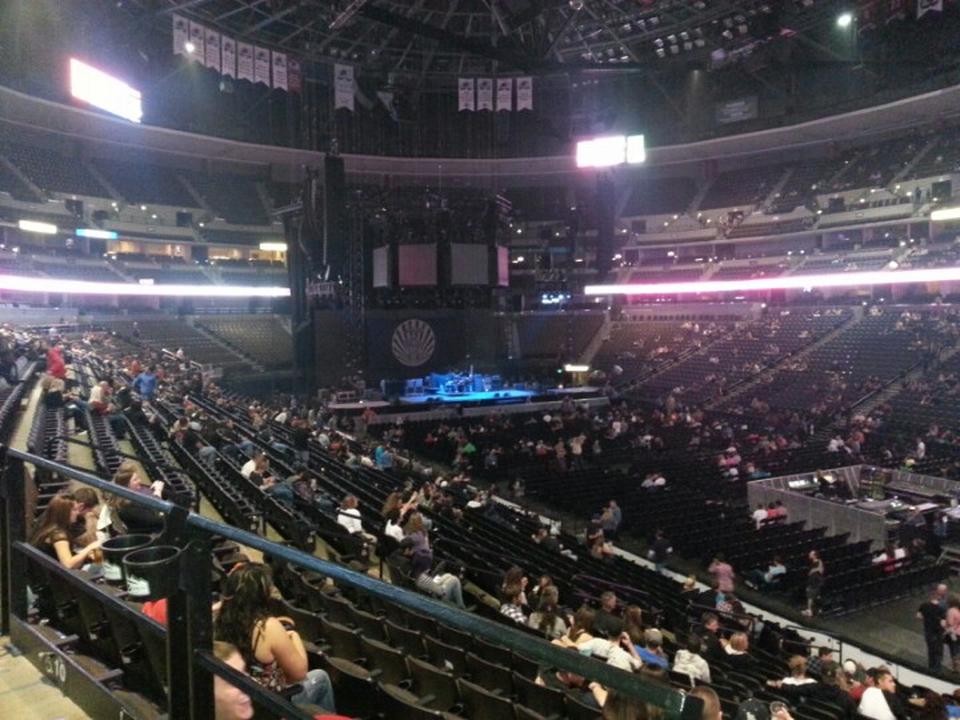 Section 120 at Pepsi Center for Concerts