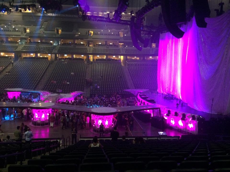 section 146, row 22 seat view  for concert - ball arena