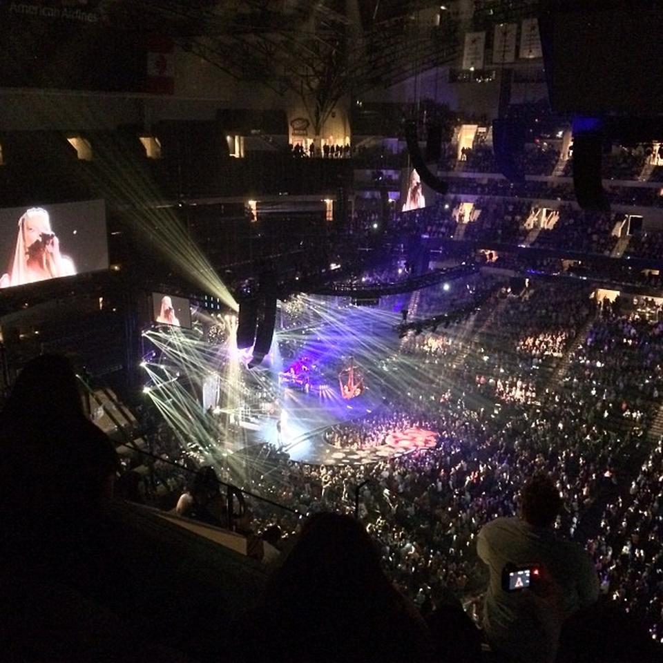 section 325 seat view  for concert - american airlines center