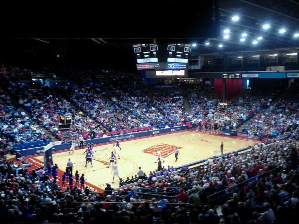 section 307 seat view  - university of dayton arena