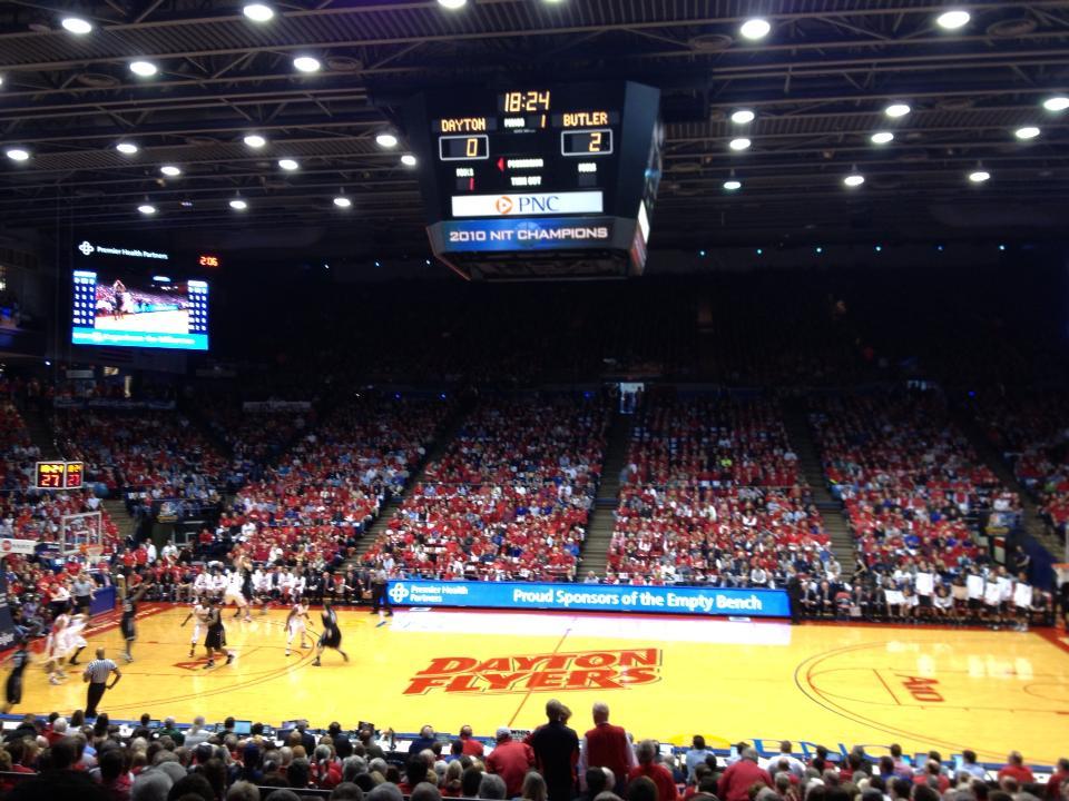 section 218 seat view  - university of dayton arena