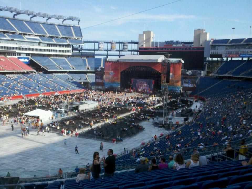 Taylor Swift Concert Seating Chart Gillette Stadium