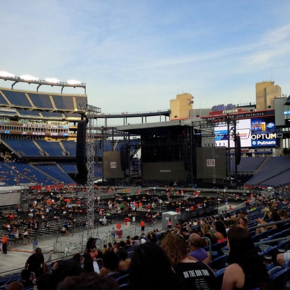 gillette stadium section 135 concert seating gillette stadium soccer seating chart