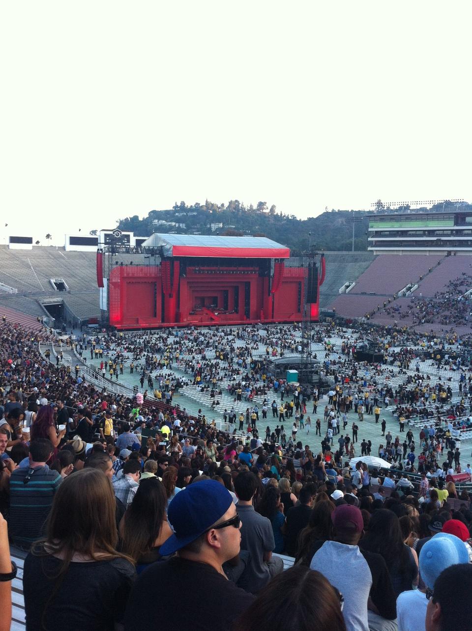 Rose Bowl Concert Seating Chart Rolling Stones