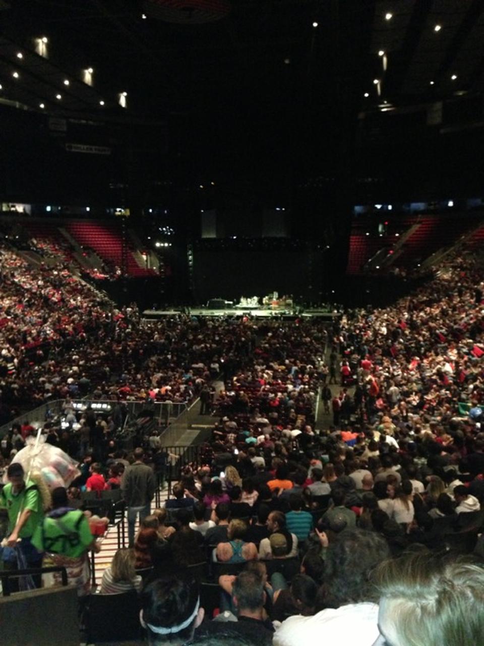 Moda Center Concert Floor Seating Chart