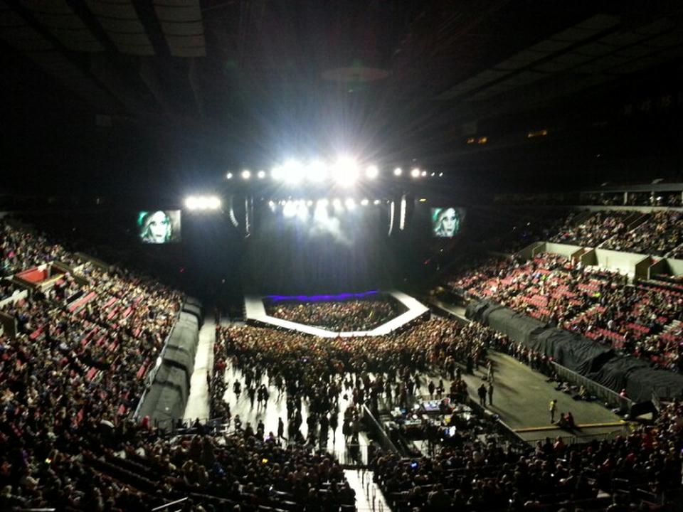 section 225 seat view  for concert - moda center