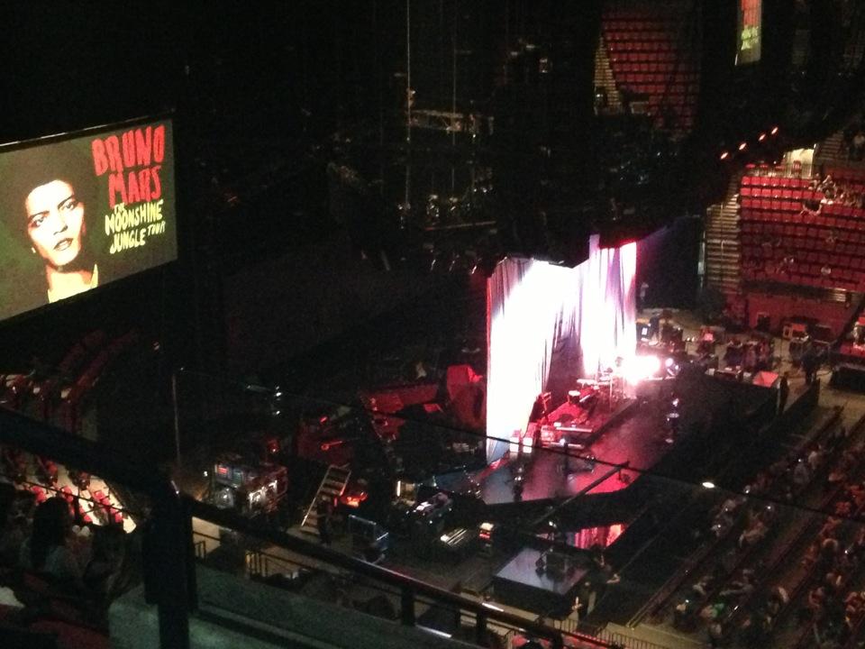 section 302 seat view  for concert - moda center (rose garden)