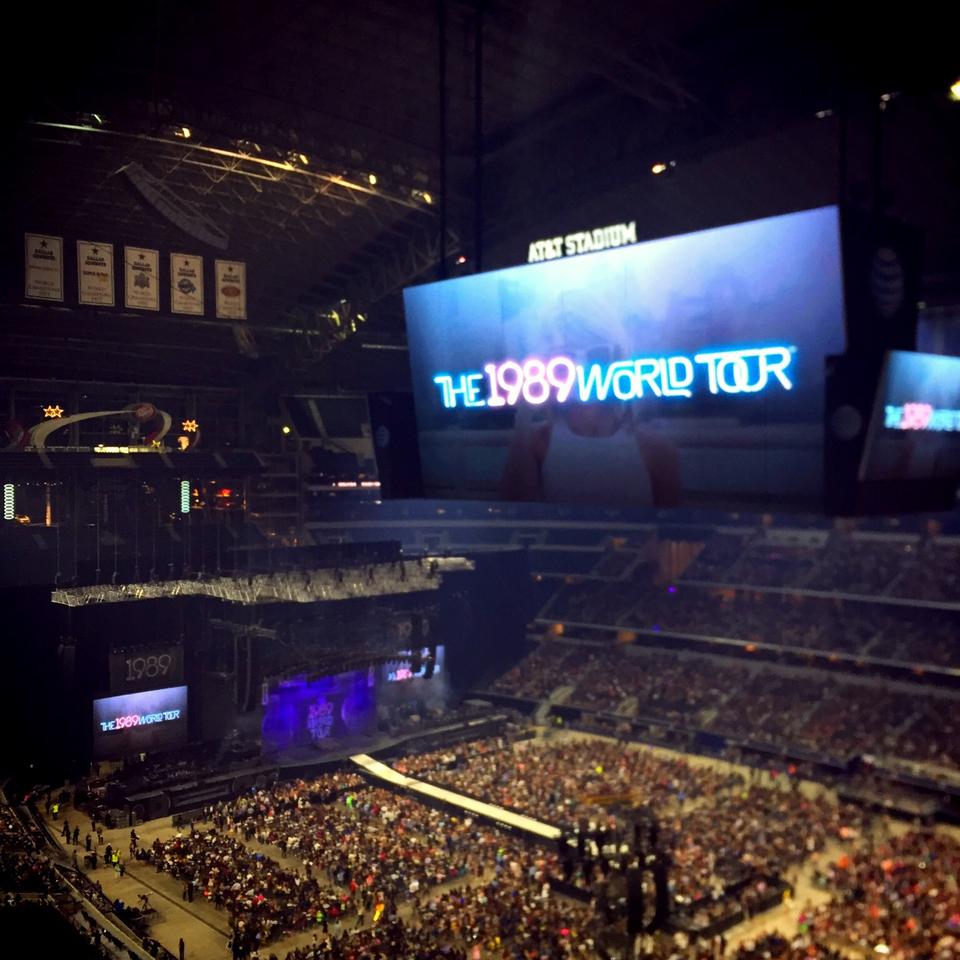 section 436 seat view  for concert - at&t stadium (cowboys stadium)