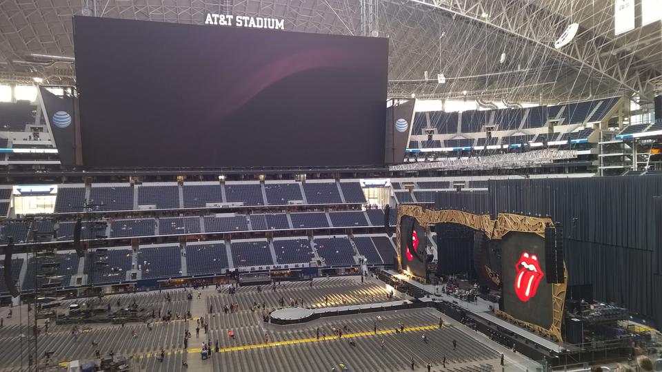 section c311 seat view  for concert - at&t stadium (cowboys stadium)