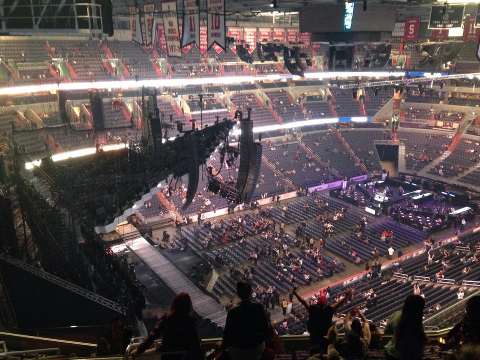 section 430 seat view  for concert - capital one arena