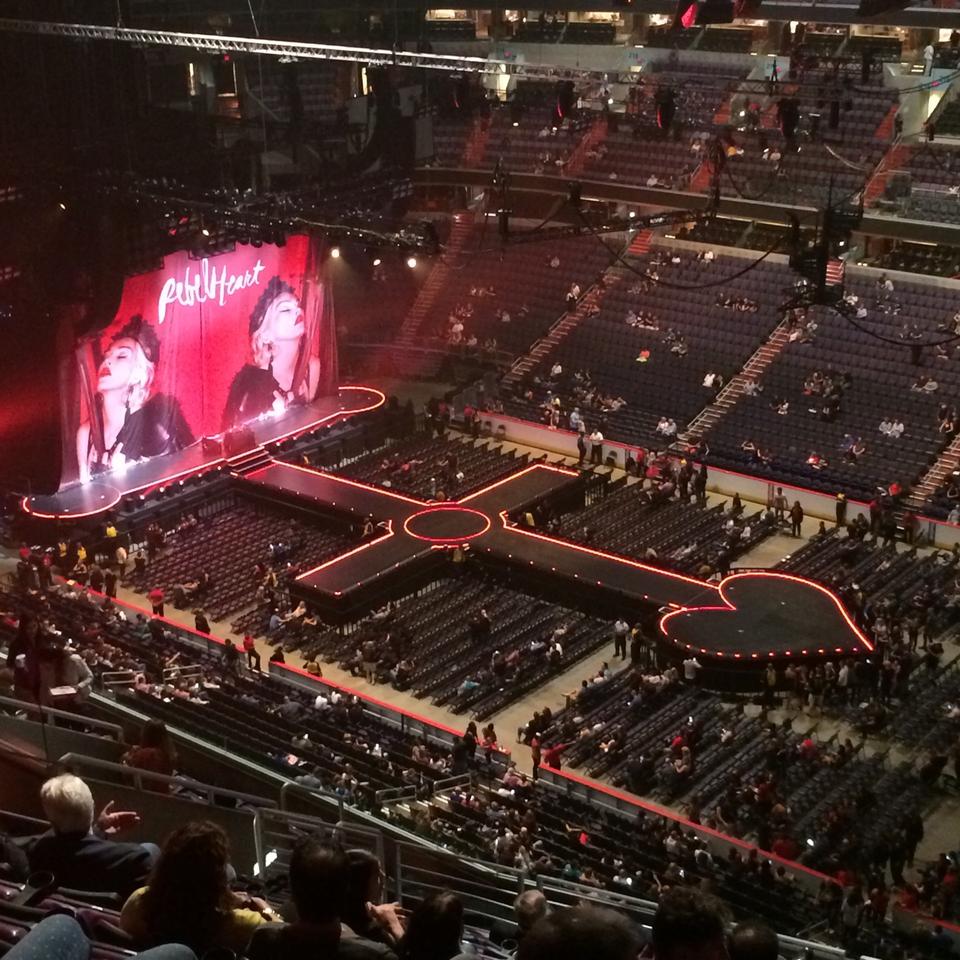 section 403, row k seat view  for concert - capital one arena