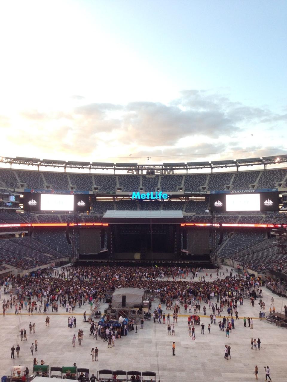 section 225a seat view  for concert - metlife stadium