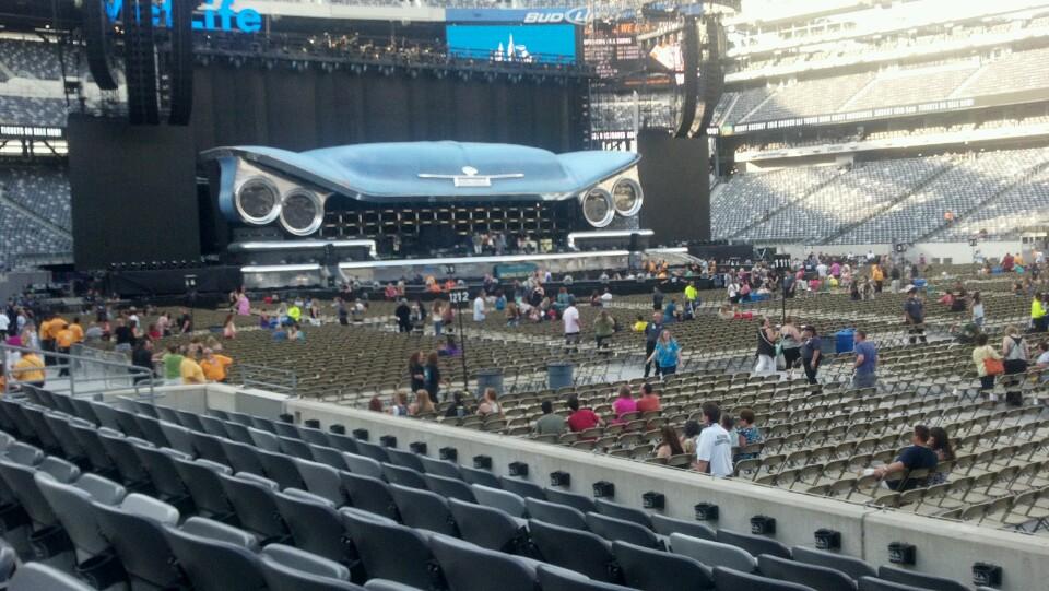 Metlife Stadium View From My Seat Concert Awesome Home
