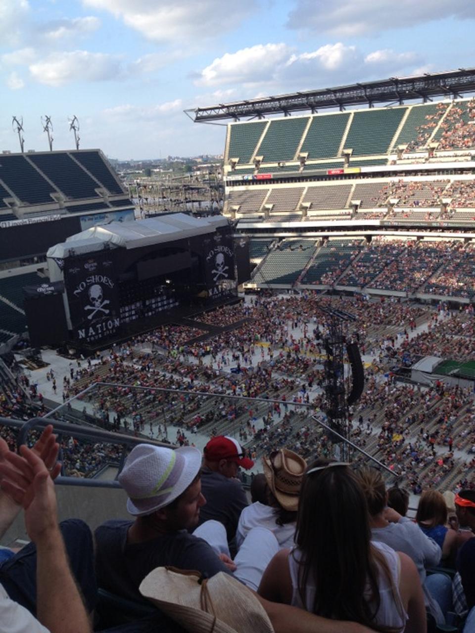 Lincoln Financial Field Section 205 Concert Seating