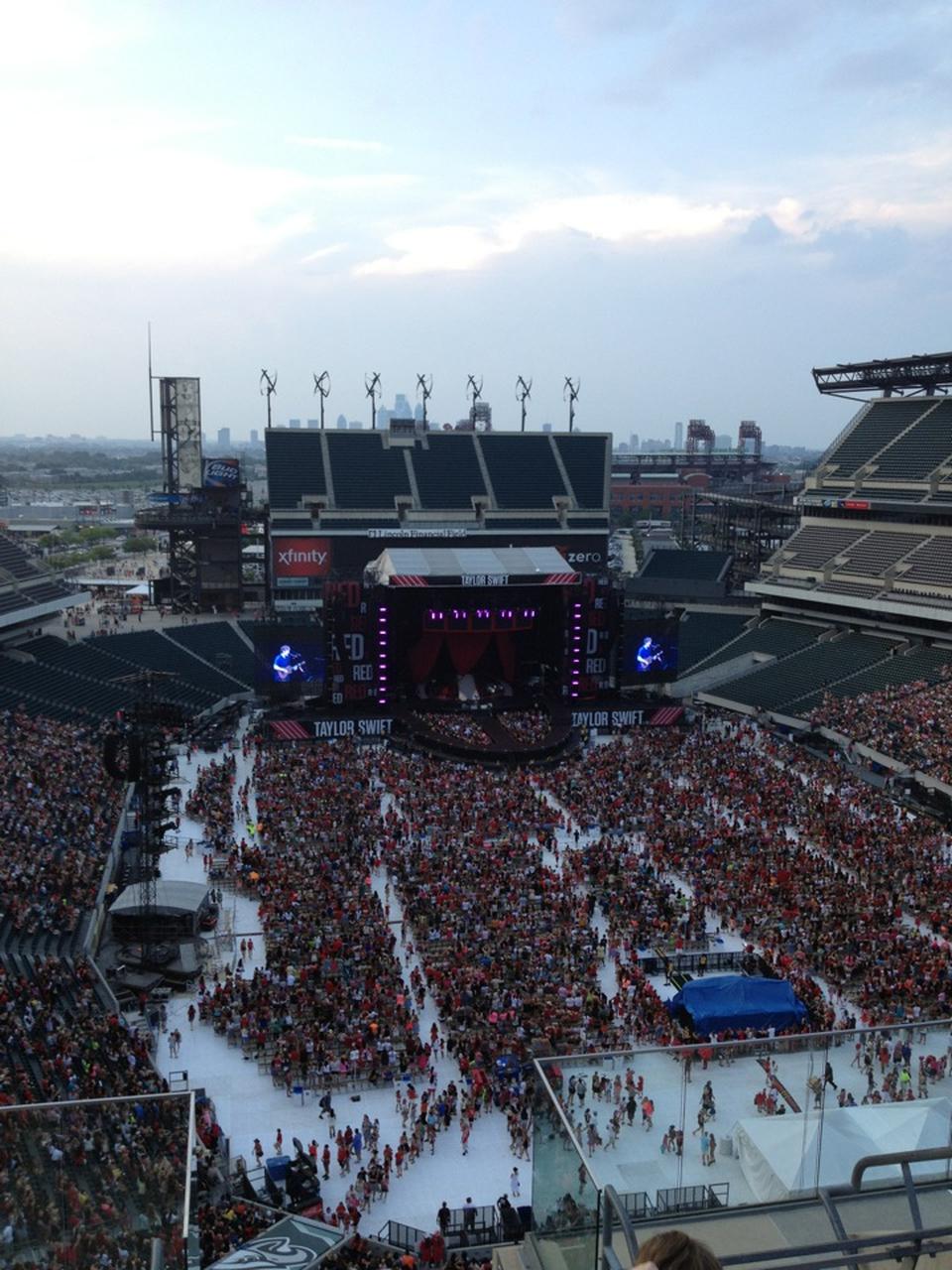Lincoln Financial Field Section 210 Concert Seating