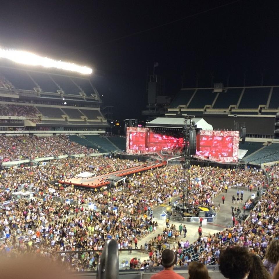 Section M14 at Lincoln Financial Field for Concerts