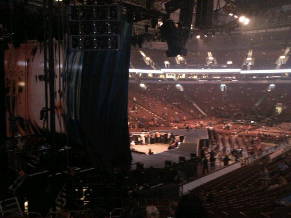 section 121, row 23 seat view  for concert - rogers arena